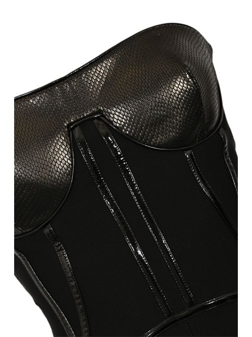 Abito in neoprene con dettagli corsetto Elisabetta Franchi | AB80957E2110